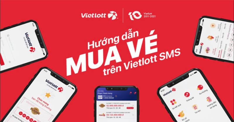 1- Vietlott SMS là ứng dụng hỗ trợ người dùng mua vé Vietlott trực tuyến